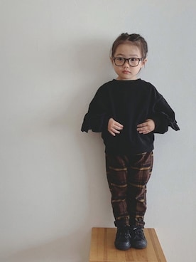 ⓗⓜⓝさん（キッズ・90cm）の秋コーディネート