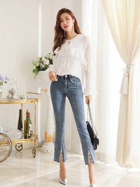 「スタイルオンミ」｜スタイルオンミさん（レディース・167cm）の春コーディネート