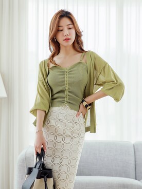 「スタイルオンミ」｜スタイルオンミさん（レディース・167cm）の春コーディネート