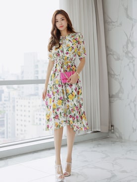 「スタイルオンミ」｜スタイルオンミさん（レディース・167cm）の春コーディネート