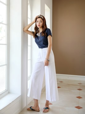 「スタイルオンミ」｜スタイルオンミさん（レディース・167cm）の春コーディネート