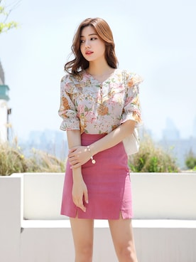 「スタイルオンミ」｜スタイルオンミさん（レディース・167cm）の春コーディネート