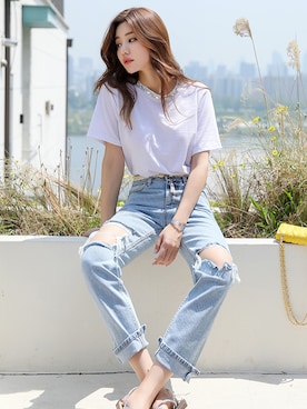 「スタイルオンミ」｜スタイルオンミさん（レディース・167cm）の春コーディネート