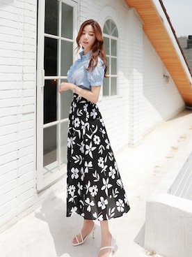 「スタイルオンミ」｜スタイルオンミさん（レディース・167cm）の春コーディネート