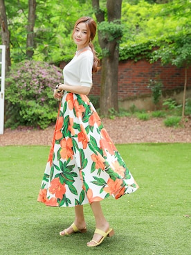 「スタイルオンミ」｜スタイルオンミさん（レディース・167cm）の春コーディネート