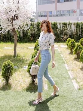 「スタイルオンミ」｜スタイルオンミさん（レディース・167cm）の夏コーディネート