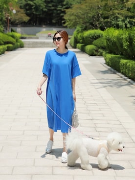 「スタイルオンミ」｜スタイルオンミさん（レディース・167cm）の夏コーディネート