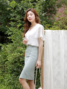 「スタイルオンミ」｜スタイルオンミさん（レディース・167cm）の夏コーディネート