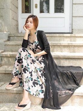 「スタイルオンミ」｜スタイルオンミさん（レディース・167cm）の夏コーディネート