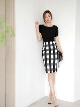 「スタイルオンミ」｜スタイルオンミさん（レディース・167cm）の夏コーディネート