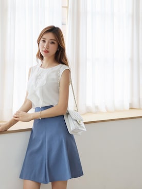 「スタイルオンミ」｜スタイルオンミさん（レディース・167cm）の夏コーディネート