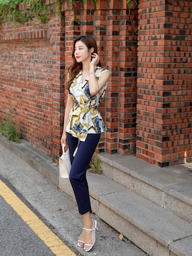 「スタイルオンミ」｜スタイルオンミさん（レディース・167cm）の夏コーディネート