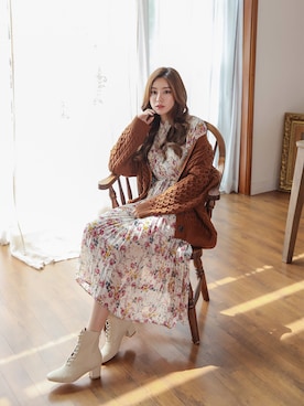 「スタイルオンミ」｜スタイルオンミさん（レディース・167cm）の秋コーディネート