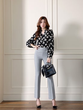 「スタイルオンミ」｜スタイルオンミさん（レディース・167cm）の秋コーディネート