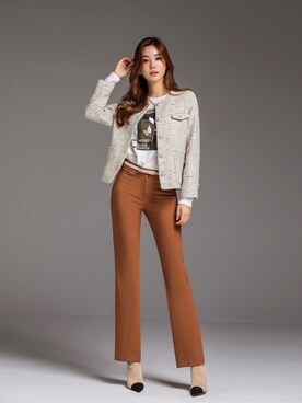 「スタイルオンミ」｜スタイルオンミさん（レディース・167cm）の秋コーディネート