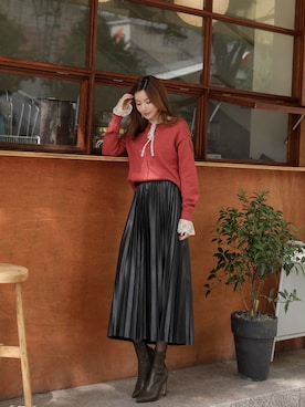 「スタイルオンミ」｜スタイルオンミさん（レディース・167cm）の秋コーディネート