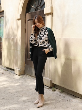 「スタイルオンミ」｜スタイルオンミさん（レディース・167cm）の秋コーディネート