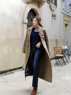 「スタイルオンミ」｜スタイルオンミさん（レディース・167cm）の秋コーディネート