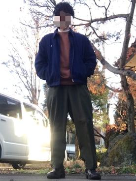 ゆうさん（メンズ・171cm）の冬コーディネート