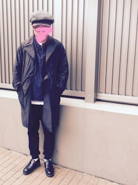 「HUKAMI（フカミ）のアイテム」を使った、⭐︎満運⭐︎さん（メンズ・173cm）の秋コーディネート