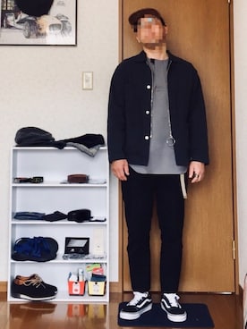 ⭐︎満運⭐︎さん（メンズ・173cm）の春コーディネート