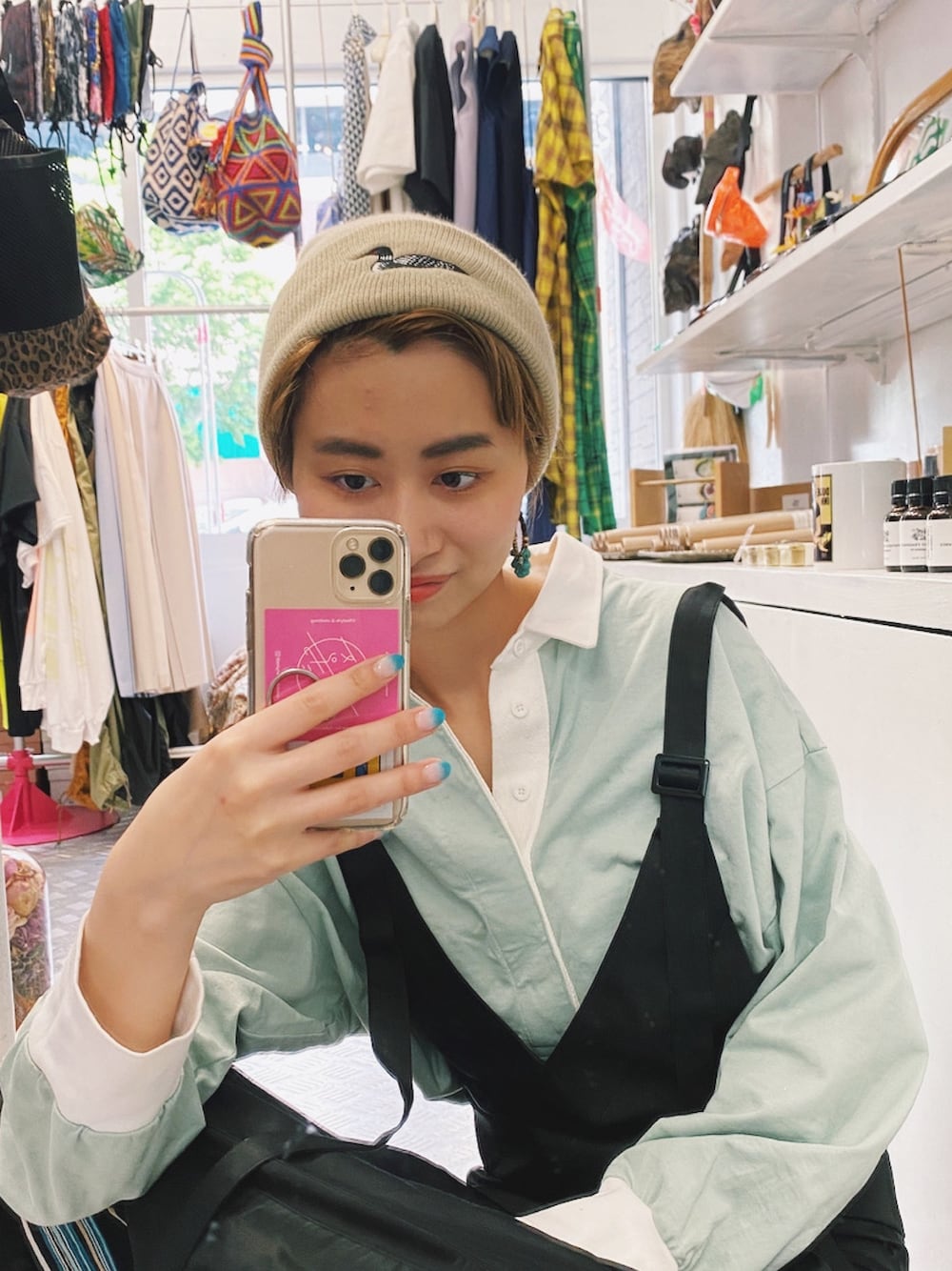「SUPP. no one else のアイテム（トップス、その他）」を使った、kafukamomoさん（レディース・167cm）の夏コーディネートの1枚目の写真