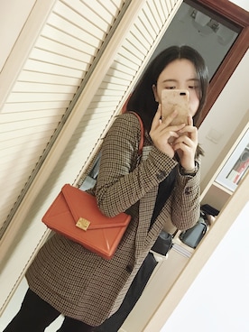 「ESPRIT（エスプリ）のアイテム（ジャケット/アウター）」を使った、Catherineさん（レディース・165cm）の冬コーディネート
