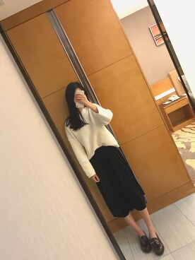 穿着优衣库去上班さんのコーディネート