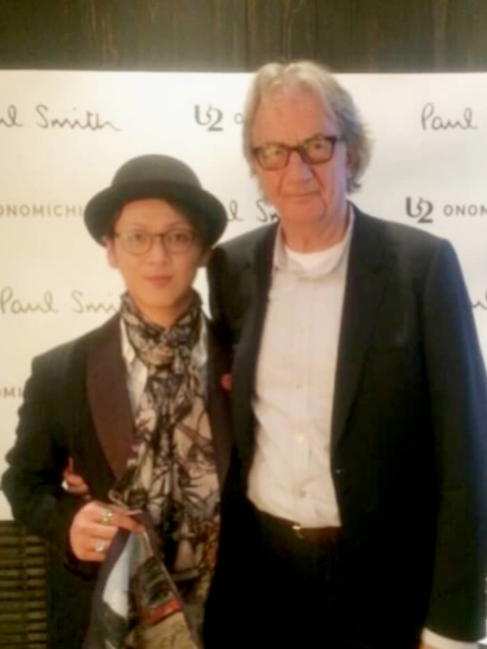 「私の推しブランド、Paul Smith、ハット、シャツスタイル、おしゃれさんと繋がりたい、パーティースタイル、キレイめ、春コーデ、20150410、ラフ」｜「Paul Smithのアイテム（その他、その他）」を使った、𓆏¨̮MAKOTO*𓆏さん（メンズ・170cm）の冬コーディネートの1枚目の写真
