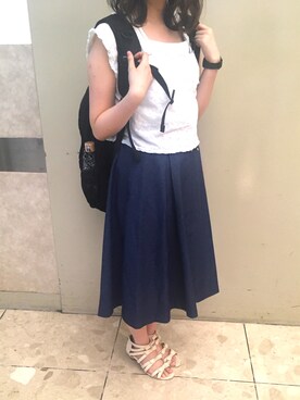 ka-kiさん（レディース・156cm）の夏コーディネート