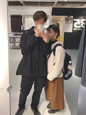 「カップルコーデ」｜「アイテム（その他アウター）」を使った、hase180630さん（メンズ・175cm）の秋コーディネート