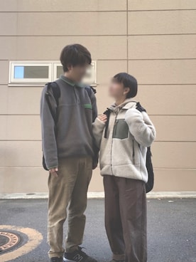 「スナップT」｜「アイテム（ジャケット/アウター）」を使った、hase180630さん（レディース・147cm）の冬コーディネート
