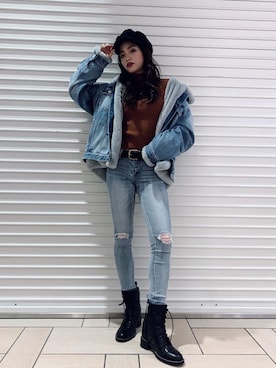 moeさん（レディース・160cm）の秋コーディネート