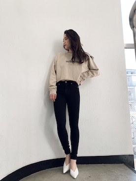 moeさん(レディース・160cm)の冬コーディネート