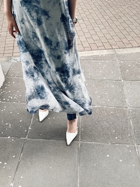 「GYDA（ジェイダ）のアイテム」を使った、moeさん（レディース・160cm）の春コーディネート