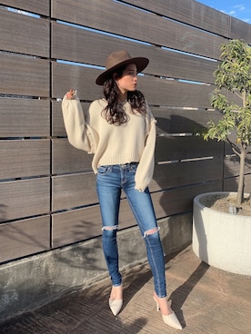 moeさん(レディース・160cm)の冬コーディネート