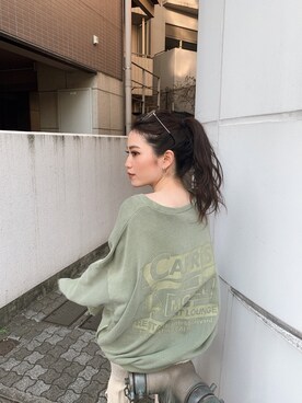 moeさん（レディース・160cm）の冬コーディネート