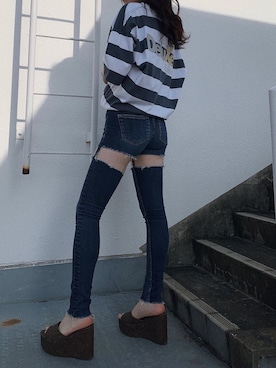 moeさん(レディース・160cm)の春コーディネート