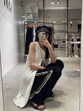 moeさん(レディース・160cm)の春コーディネート