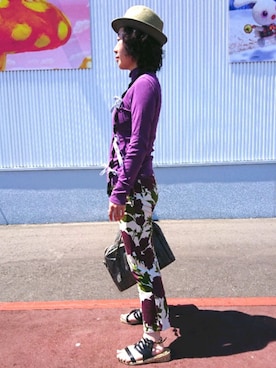 西川潤子旧姓庄司潤子さんのコーディネート