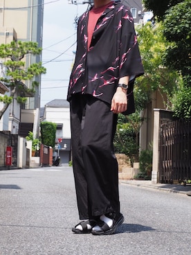 きったさん（メンズ・174cm）の夏コーディネート