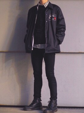 きったさん（メンズ・174cm）の冬コーディネート