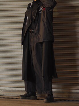「REPIDO（リピード）のアイテム（トップス）」を使った、きったさん（メンズ・174cm）の冬コーディネート