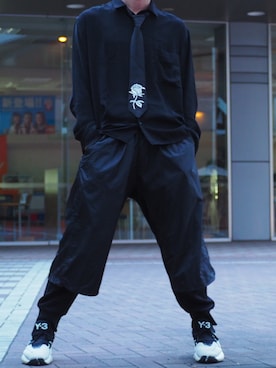 「アイテム（フォーマルスーツ/小物）」を使った、きったさん（メンズ・175cm・20代）の秋コーディネート