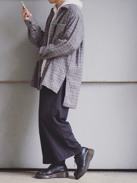 「シンプルおしゃれが好き」｜「アイテム（その他）」を使った、きったさん（メンズ・174cm）の秋コーディネート