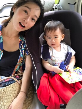 「BEAMS（ビームス）のアイテム（かごバッグ）」を使った、momoさん（レディース・170cm）の秋コーディネート