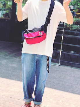 「夏服」｜杉崎さん（メンズ・163cm・10代）の春コーディネート
