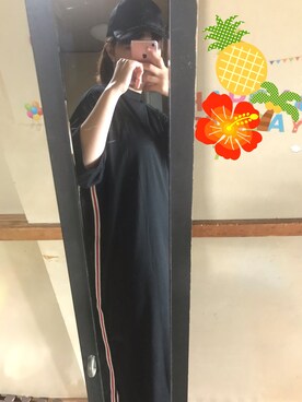 「GORGE（ゴージ）のアイテム（ワンピース/ドレス）」を使った、Miku さん（レディース・155cm）の夏コーディネート