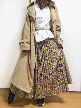 「SpRay PREMIUM（スプレイプレミアム）のアイテム（ジャケット/アウター）」を使った、kuuuuraさん（レディース・158cm）の春コーディネート