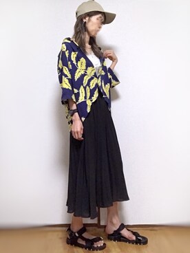 kuuuuraさん（レディース・158cm）の夏コーディネート